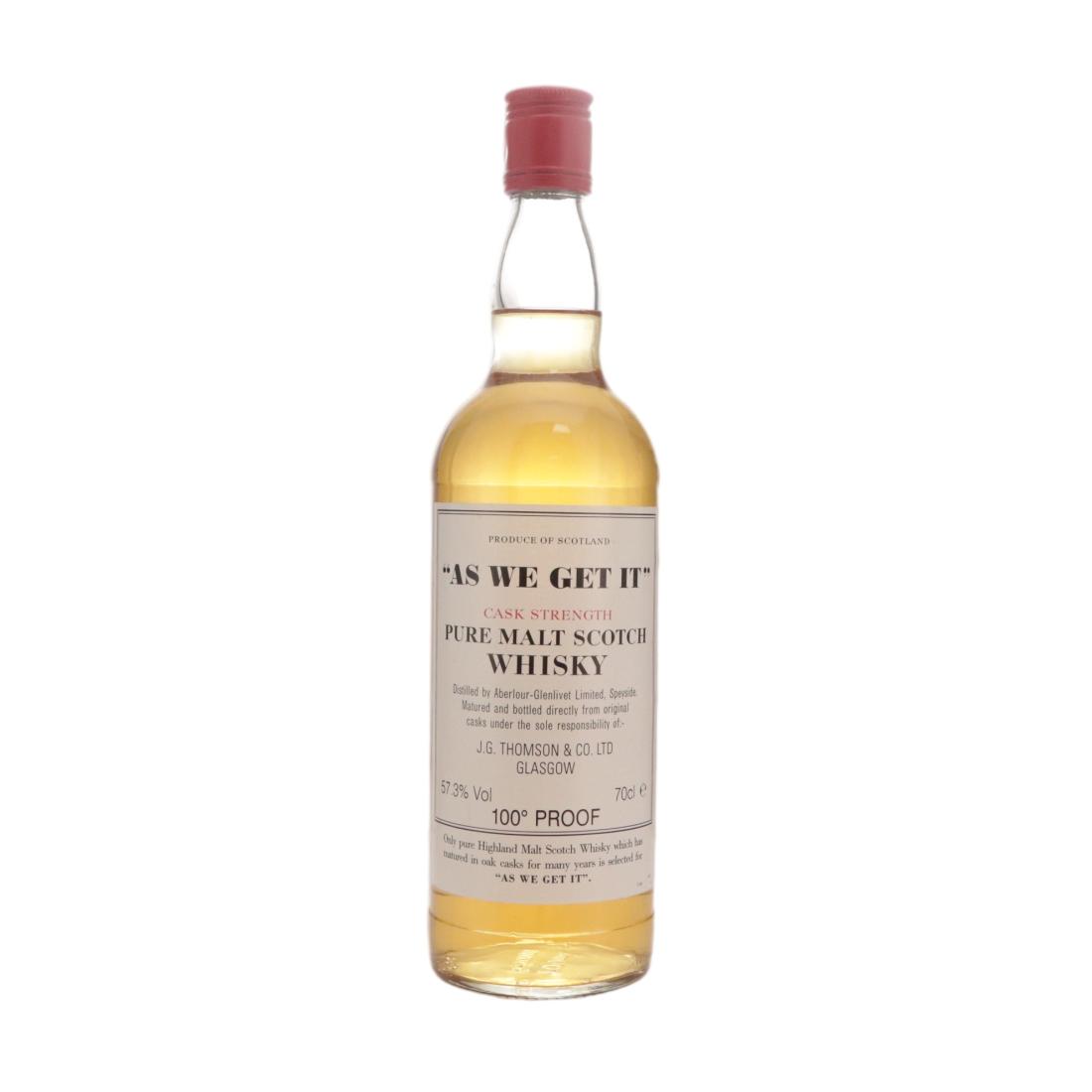Aberlour ‘As We Get It’ N/Acl 57.30% Scotland Whisky