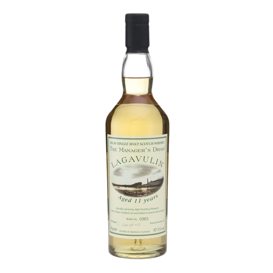 Lagavulin The Manager’s Dram 11 Year Old N/Acl 57.10% Scotland Whisky