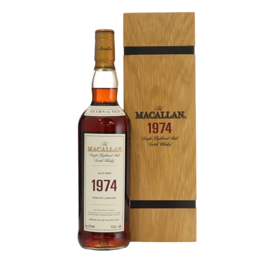 Macallan 1974 Fine & Rare 30 Year Old N/Acl 56.50% Scotland Whisky