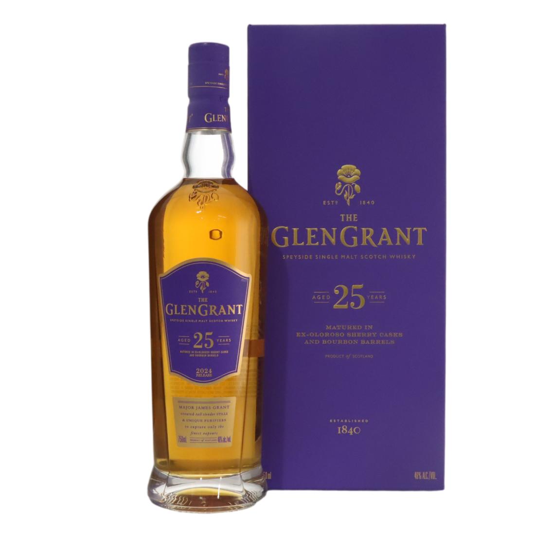 Glen Grant 25 Year Old 2024 Release N/Acl 46.00% Scotland Whisky