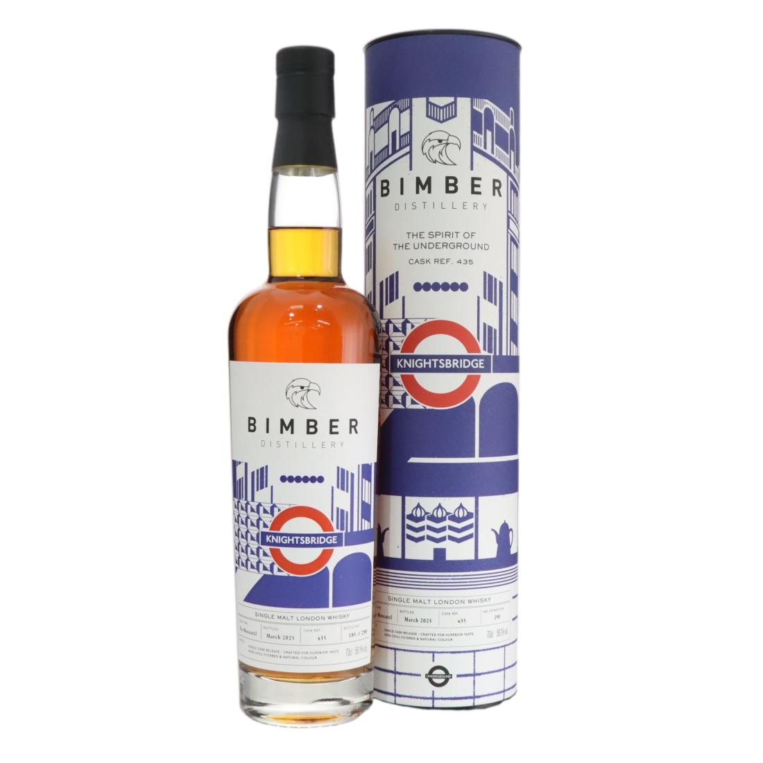 Bimber The Spirit of the Underground – Knightsbridge N/Acl 58.10% England Whisky