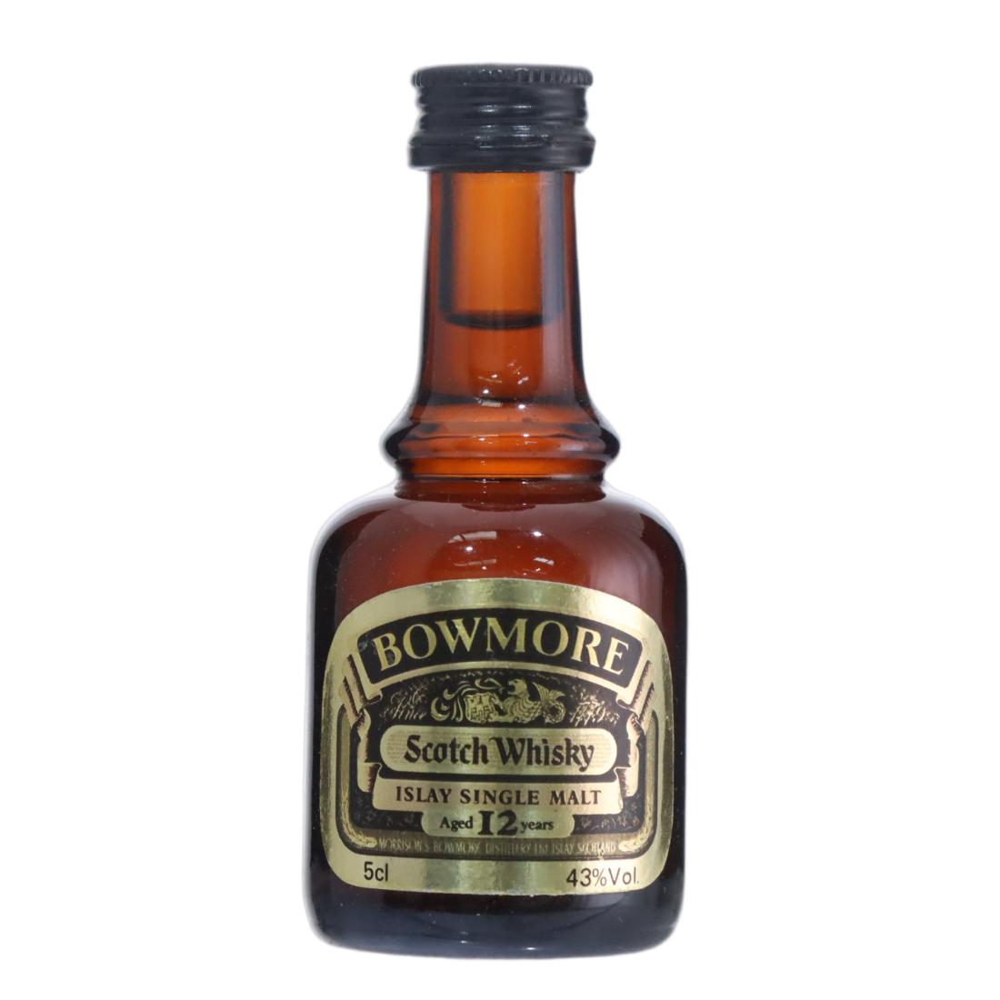 Bowmore 12 Year Old Miniature N/Acl 43.00% Scotland Whisky 