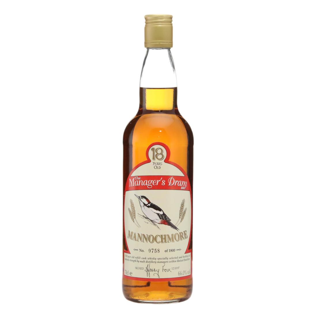 Mannochmore The Manager’s Dram 18 Year Old N/Acl 66.00% Scotland Whisky