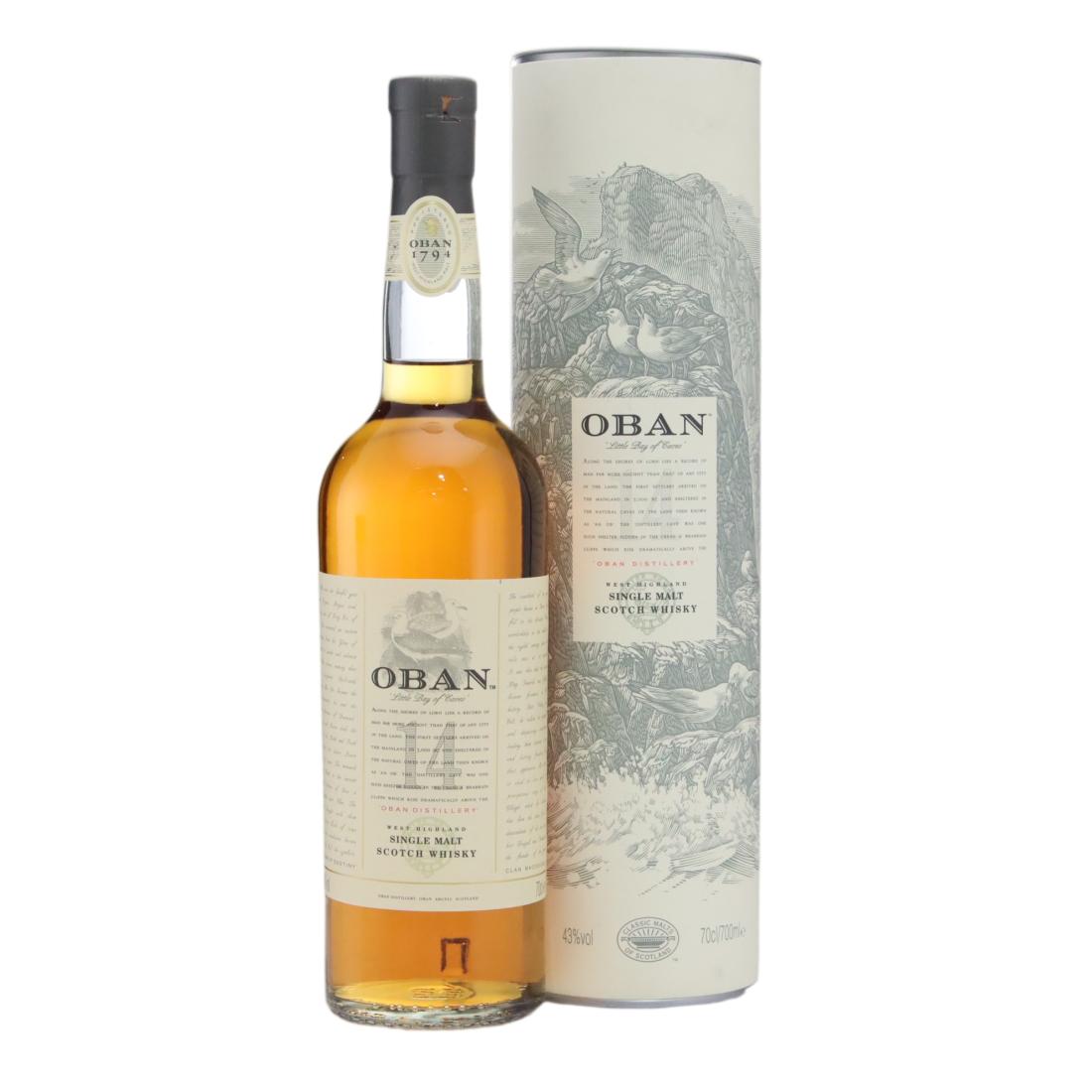 Oban 14 Year Old N/Acl 43.00% Scotland Whisky