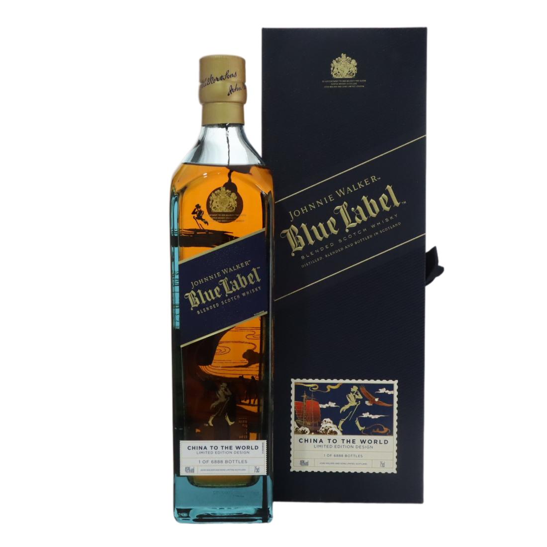 Johnnie Walker Blue Label China to the World Limited Edition 75cl N/Acl 46.00% Scotland Whisky 
