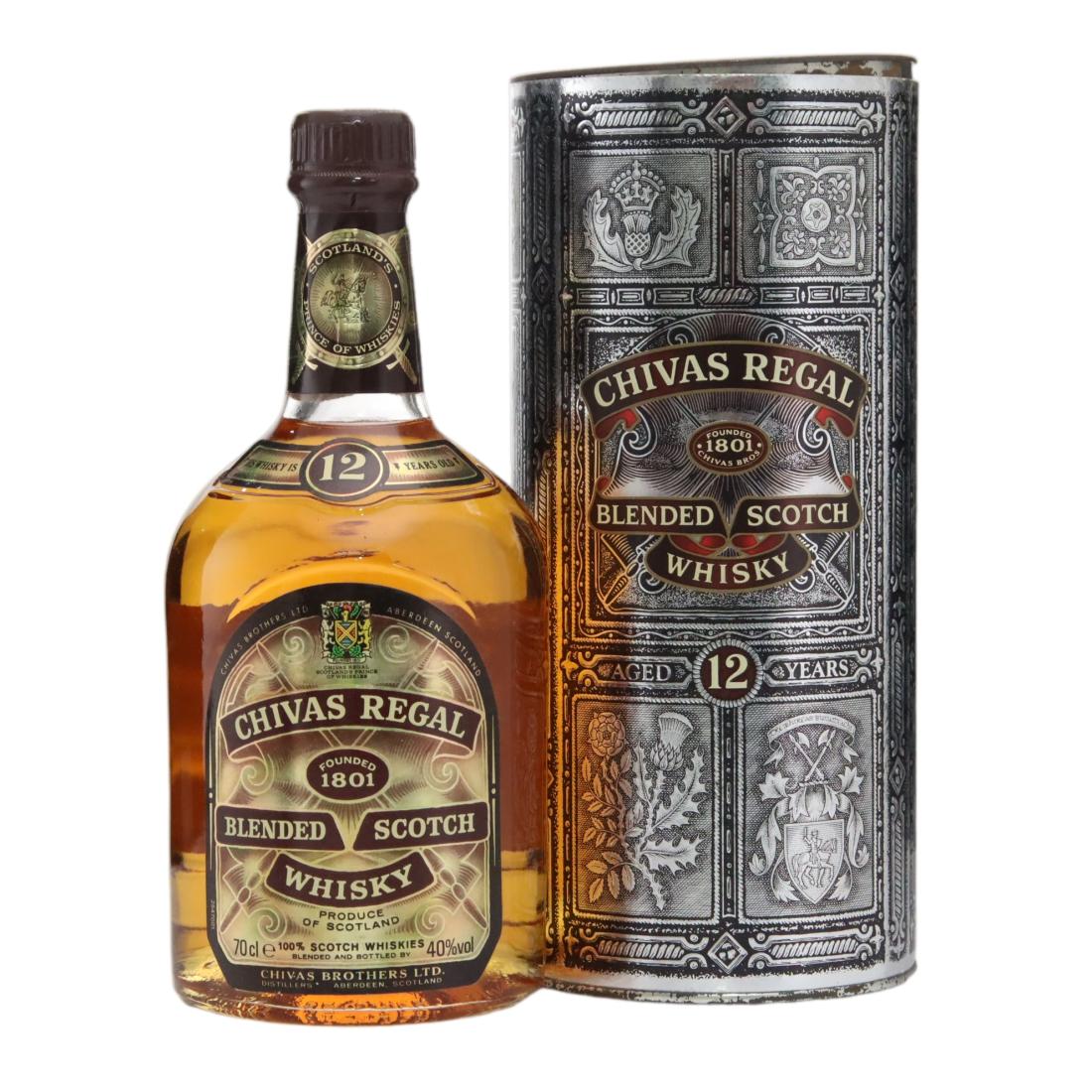 Chivas Regal 12 Year Old Scotch Whisky N/Acl 40.00% Scotland Whisky