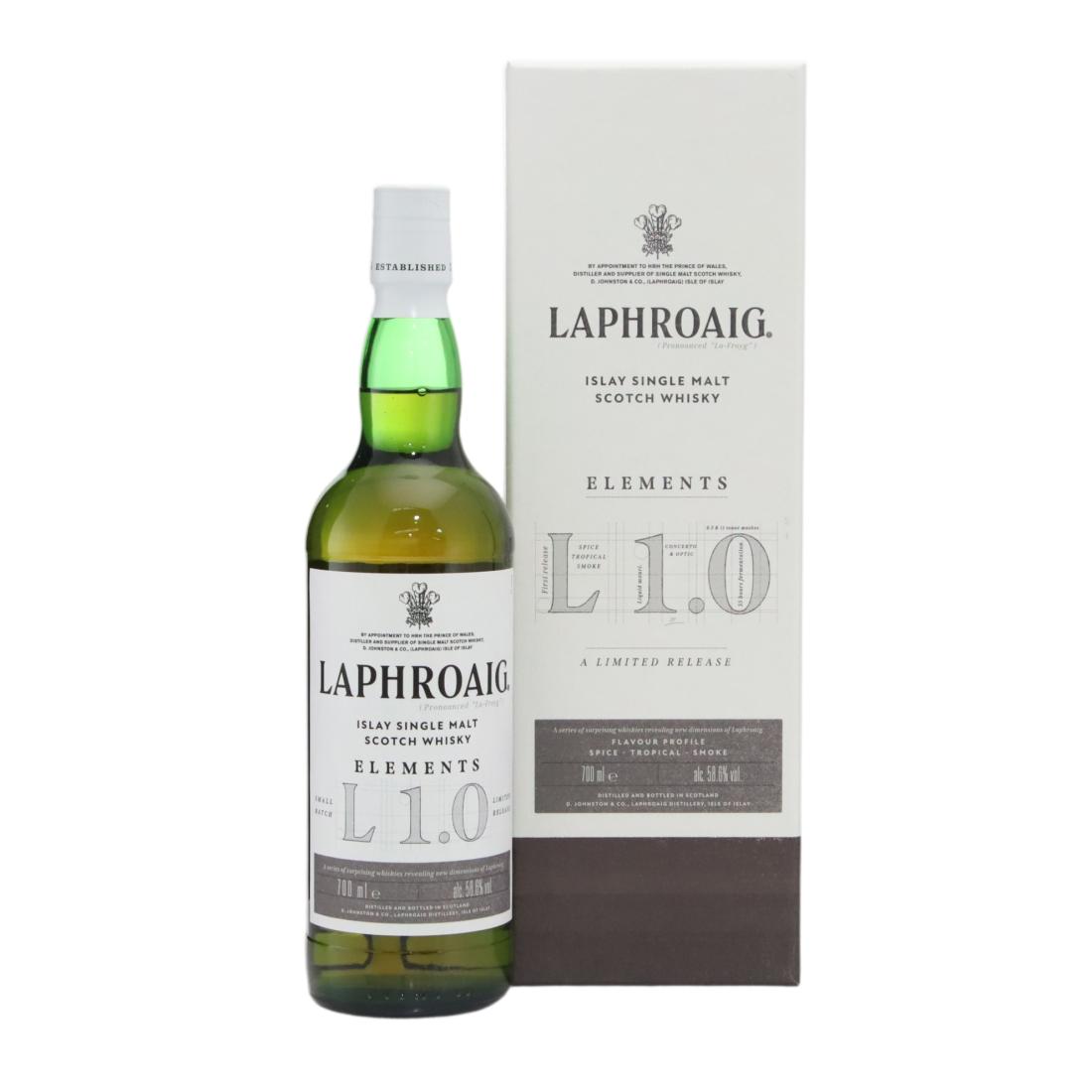 Laphroaig Elements L 1.0 N/Acl 58.60% Scotland Whisky