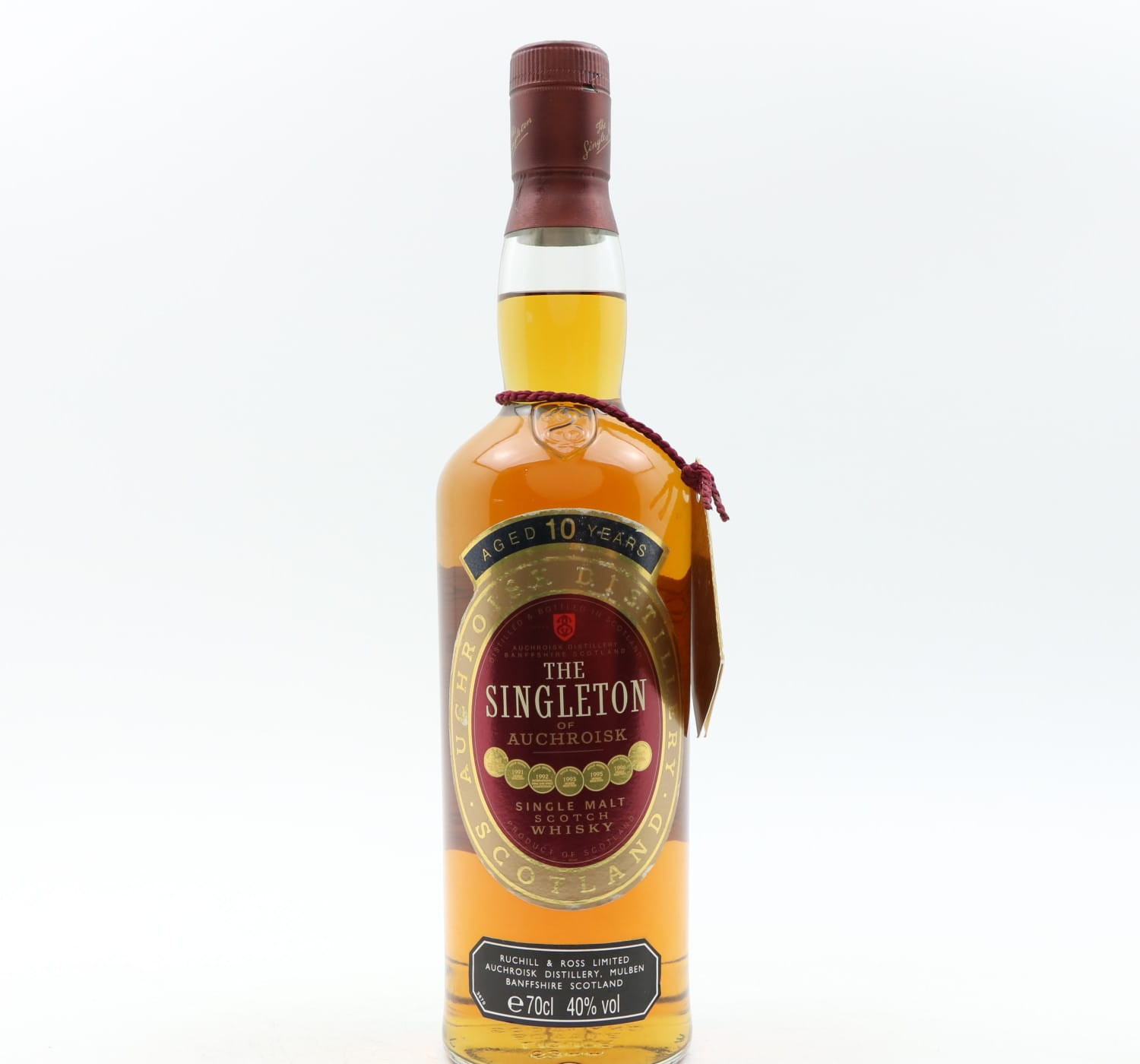Singleton of Auchroisk 10 Year Old Whisky 