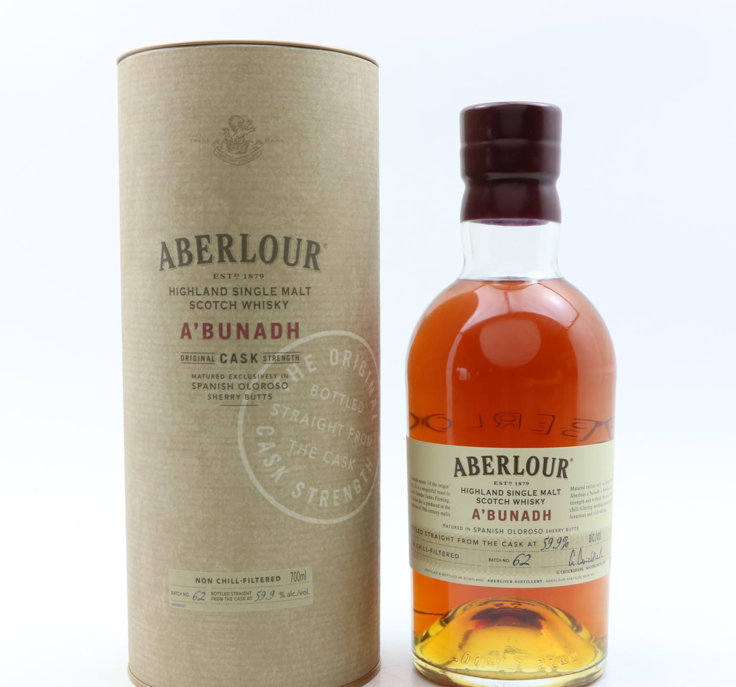 Aberlour A’Bunadh Batch #62 Whisky 