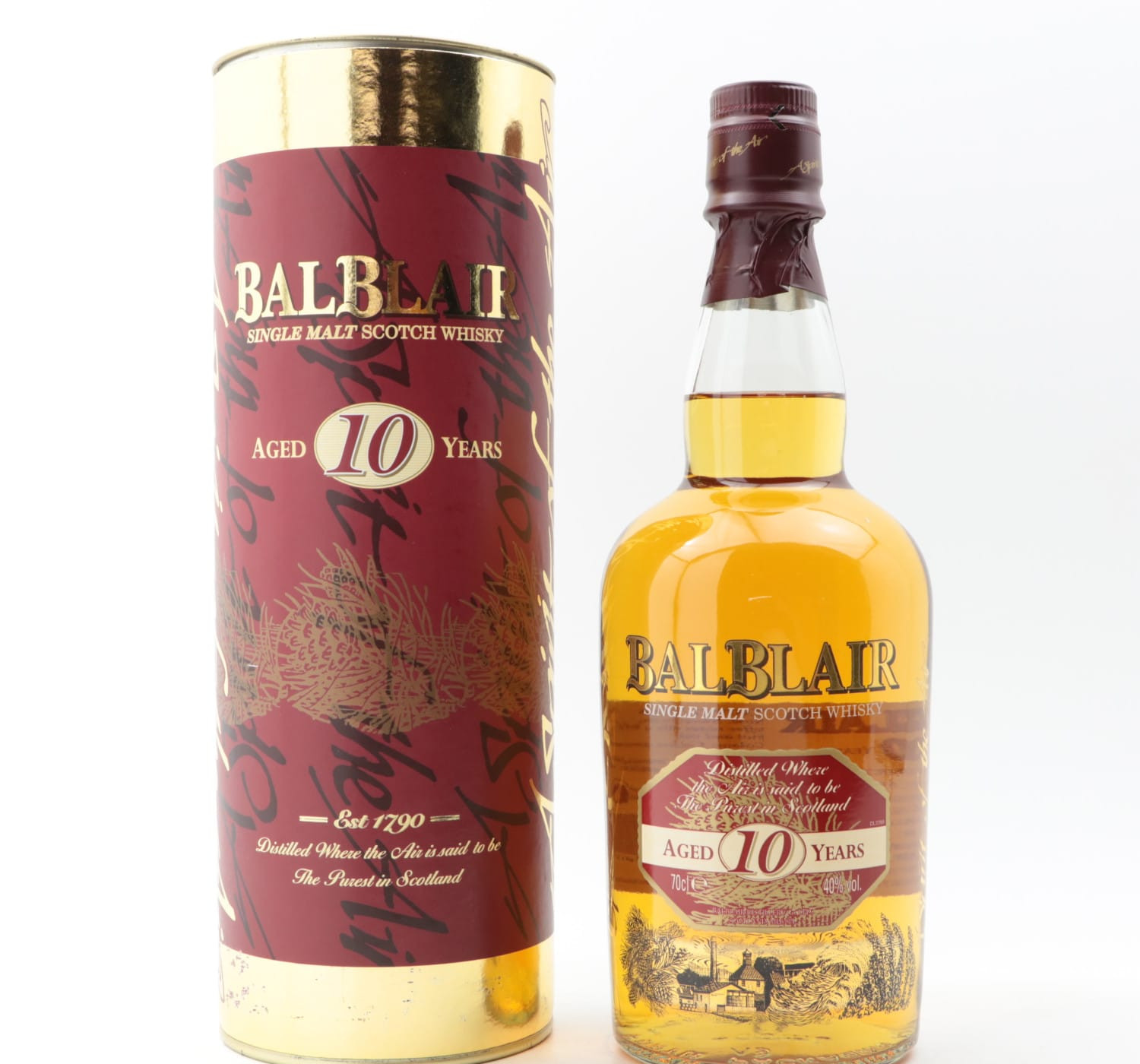 Balblair 10 Year Old Whisky