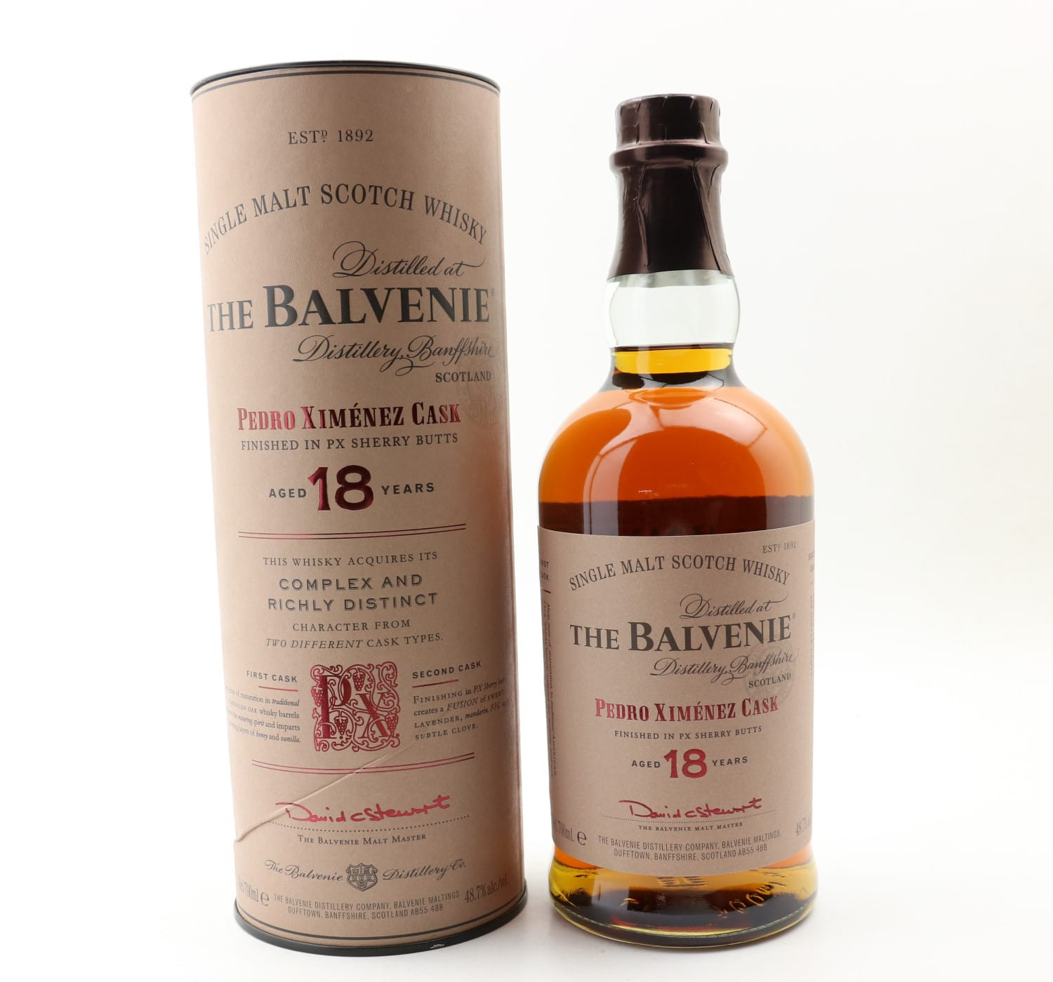 Balvenie 18 Year Old Pedro Ximenez Cask Whisky 