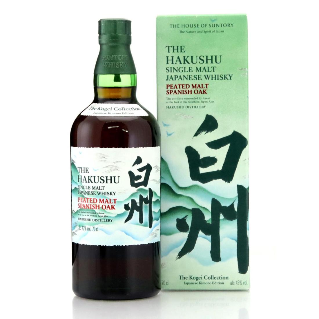 Hakushu Peated Malt Spanish Oak N/Acl 43.00% Japan Whisky