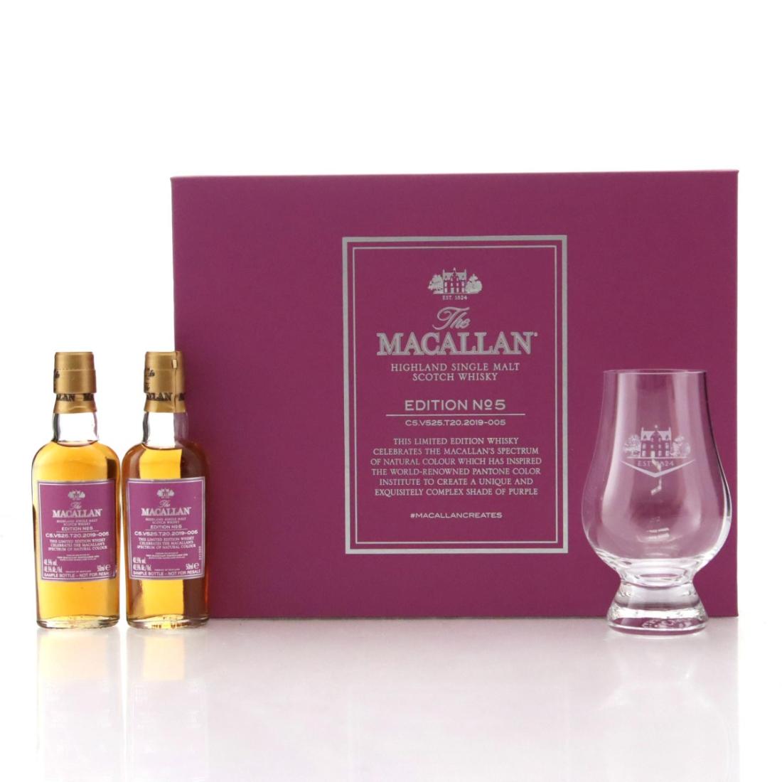 Macallan Edition No.5 Miniature Discovery Kit N/Acl 48.50% Scotland Whisky 