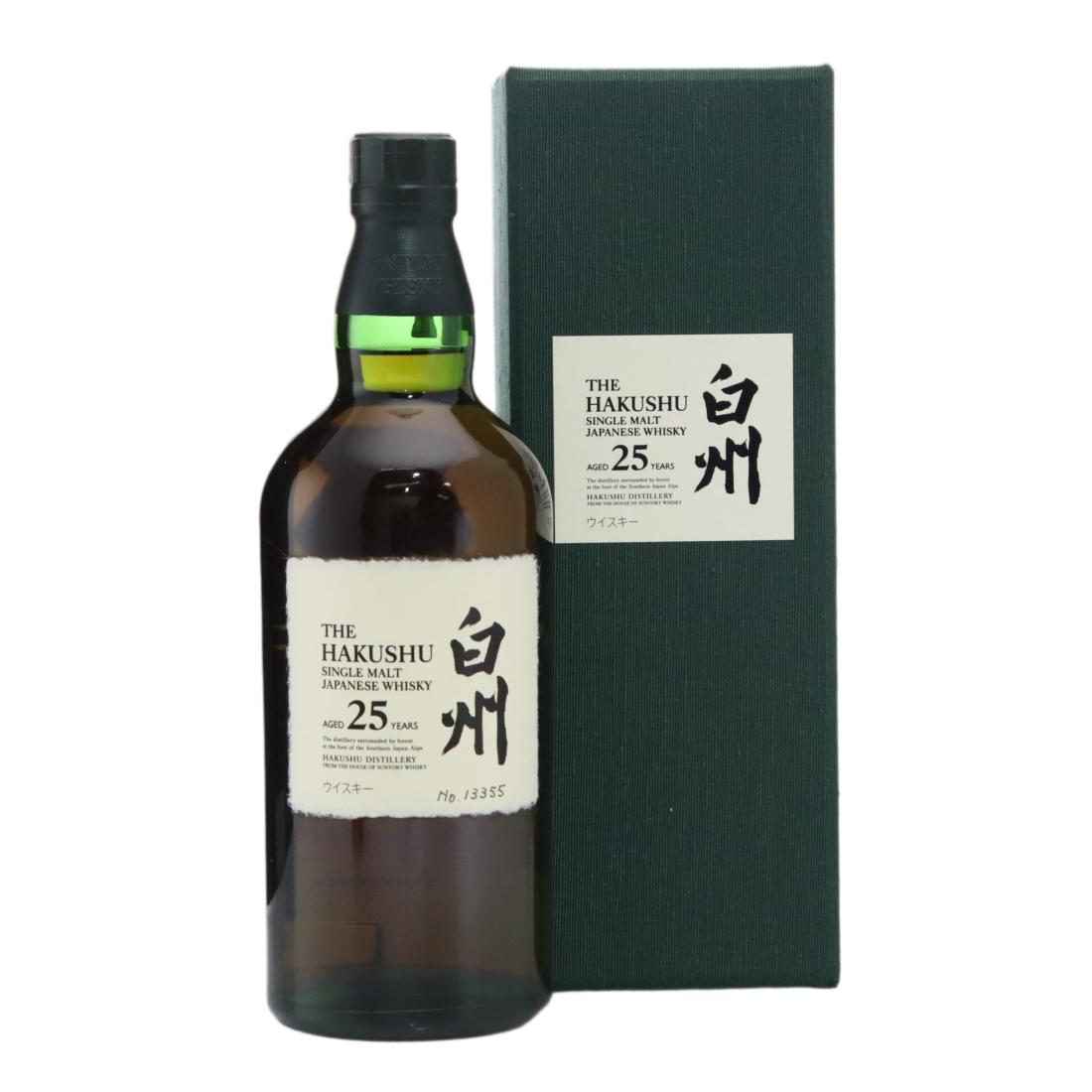 Hakushu 25 Year Old N/Acl 43.00% Japan Whisky