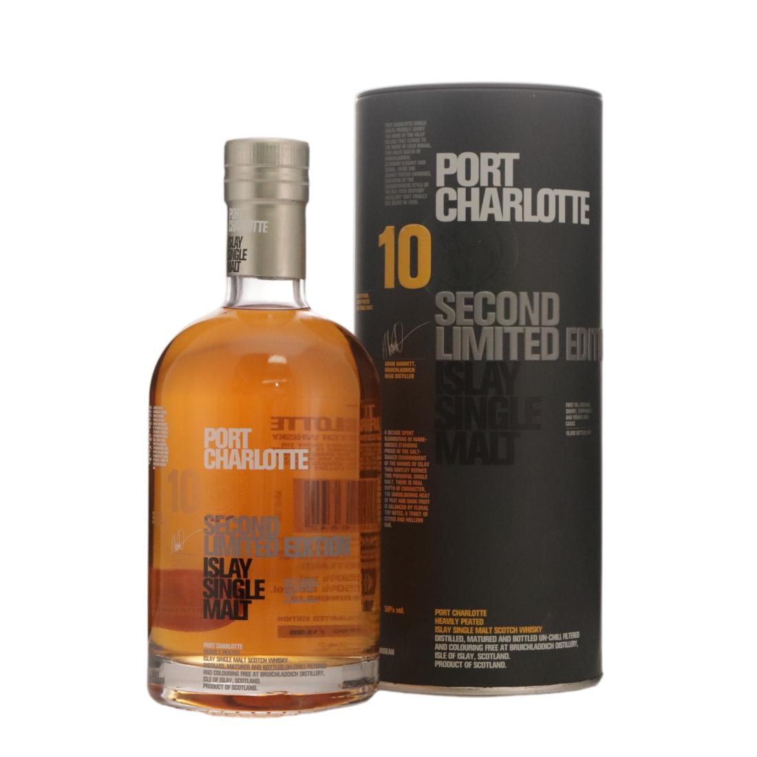 Port Charlotte 10 Year Old Second Limited Edition N/Acl 50.00% Scotland Whisky 