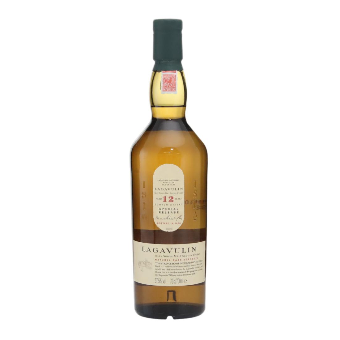 Lagavulin 12 Year Old Natural Cask Strength N/Acl 57.50% Scotland Whisky