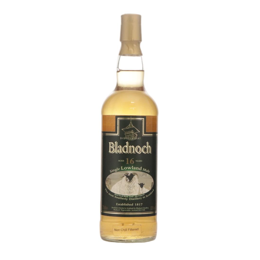 Bladnoch 16 Year Old – Black Faced Sheep N/Acl 55.00% Scotland Whisky 