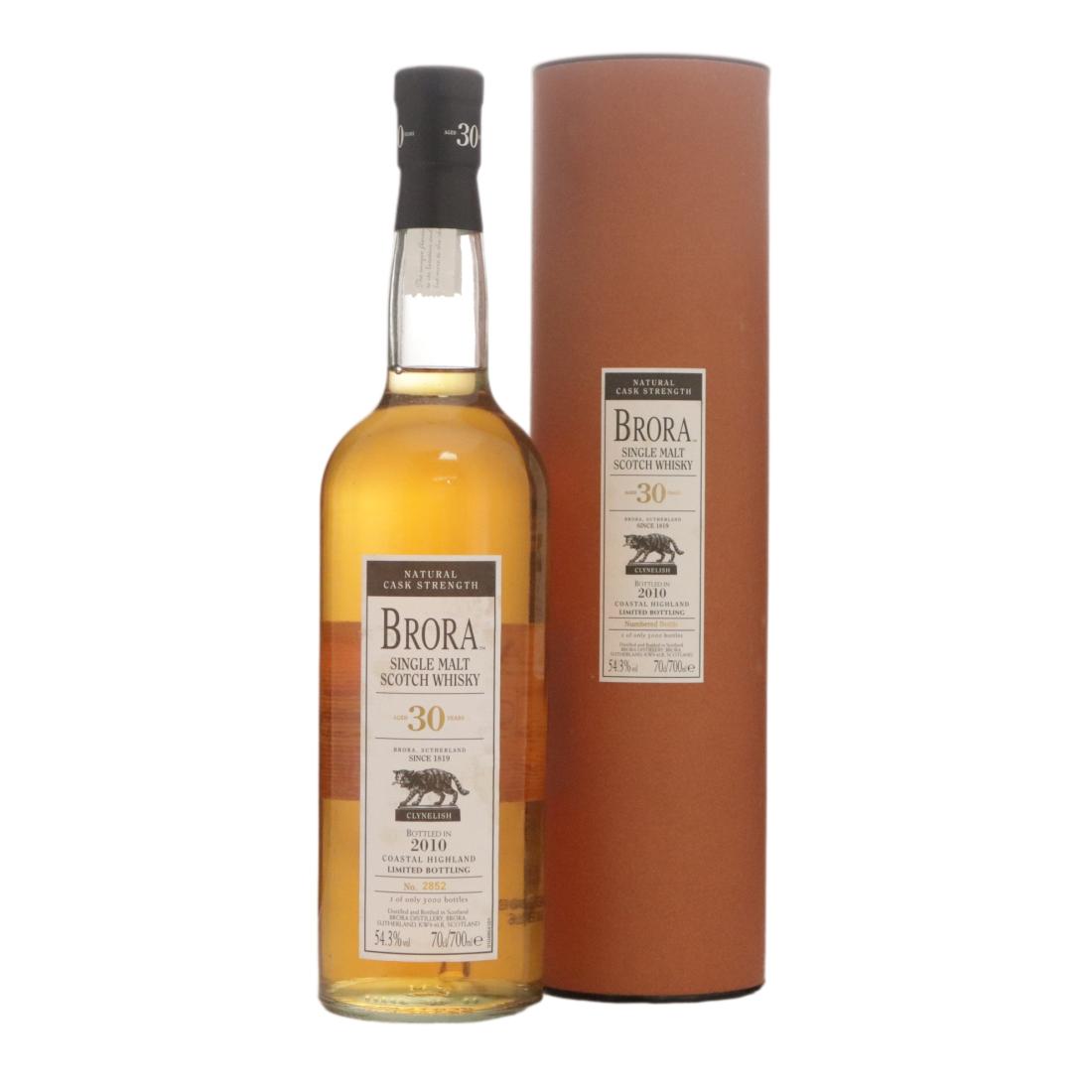 Brora 30 Year Old Natural Cask Strength N/Acl 54.30% Scotland Whisky 