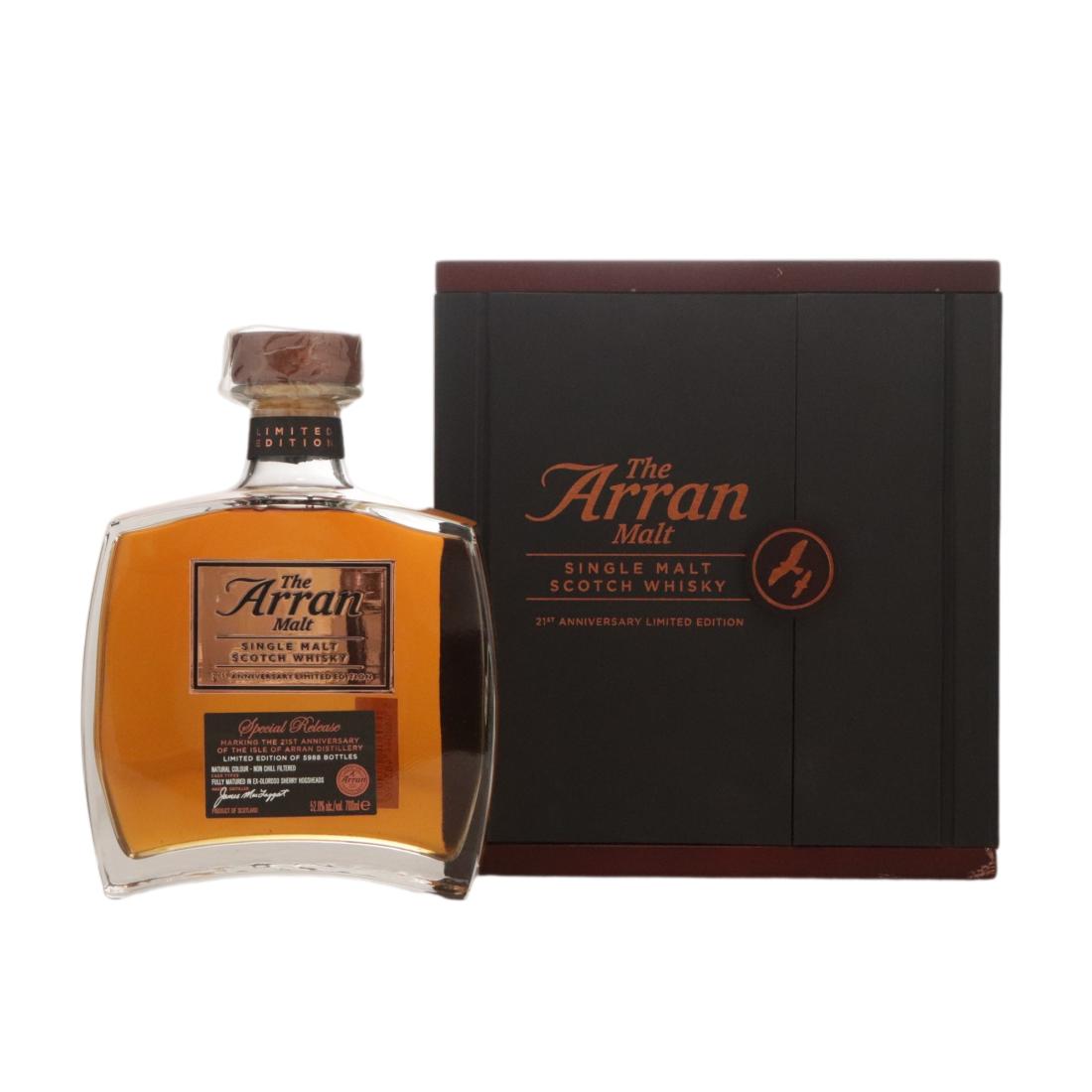 Arran 21st Anniversary Limited Edition N/Acl 52.60% Scotland Whisky