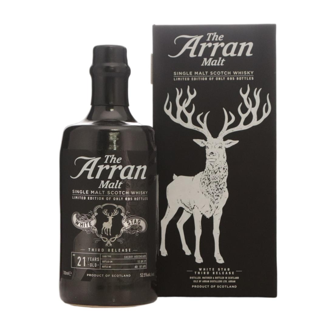 Arran 21 Year Old White Stag Third Release N/Acl 52.50% Scotland Whisky 