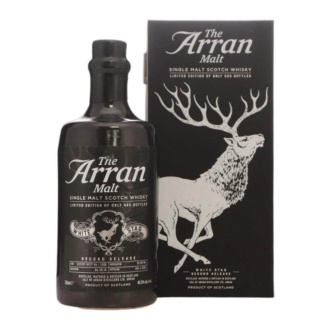 Arran White Stag Second Release N/Acl 49.50% Scotland Whisky 