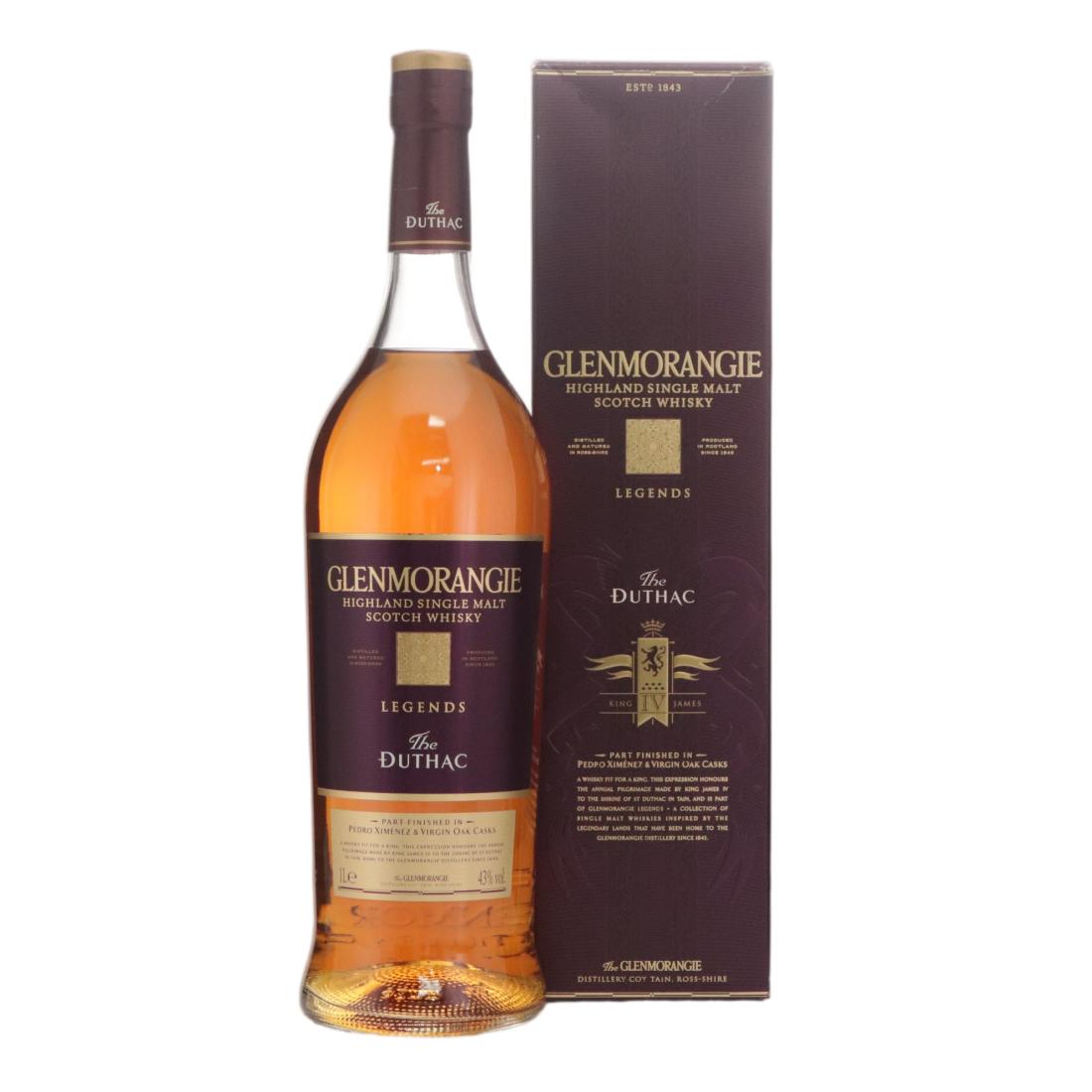 Glenmorangie The Duthac Litre N/Acl 43.00% Scotland Whisky 
