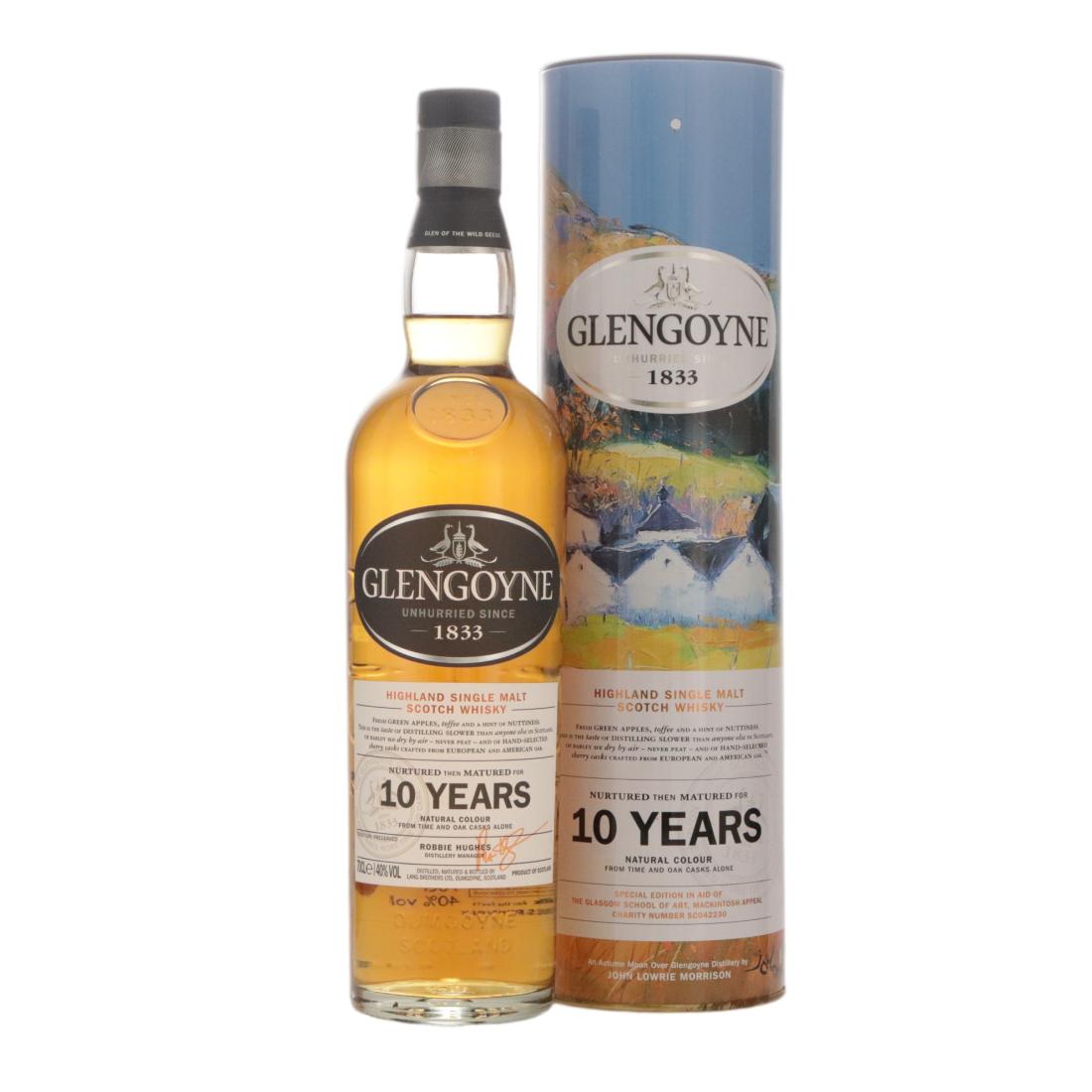 Glengoyne 10 Year Old – The Glasgow School of Art Mackintosh Appeal ‘Autumn’ N/Acl 40.00% Scotland Whisky 