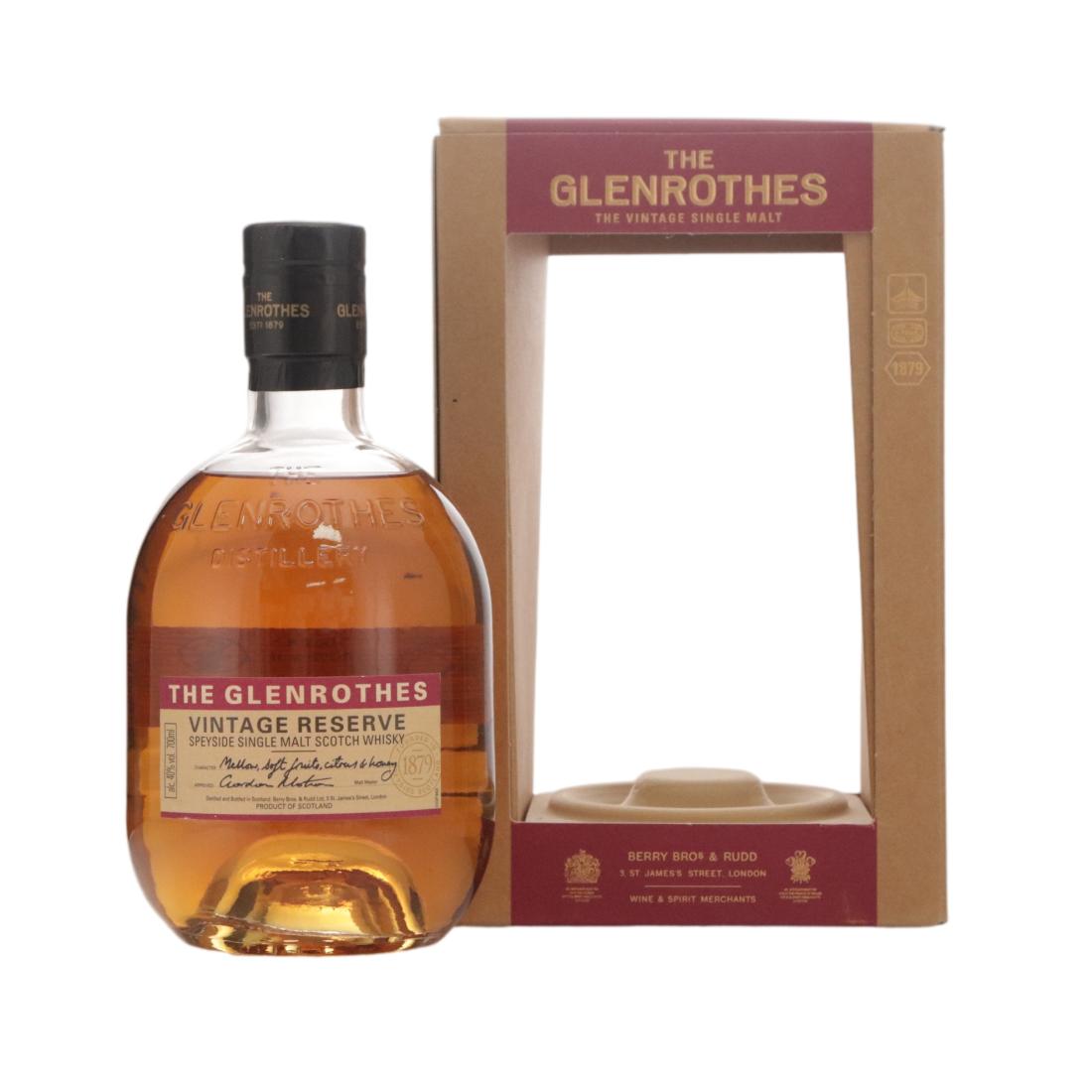 Glenrothes Vintage Reserve N/Acl 40.00% Scotland Whisky