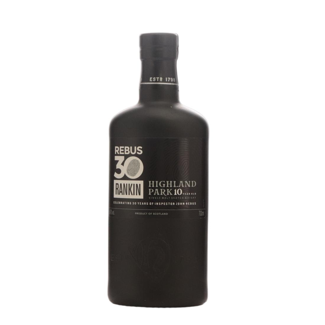 Highland Park Rebus 30 Rankin 10 Year Old N/Acl 40.00% Scotland Whisky