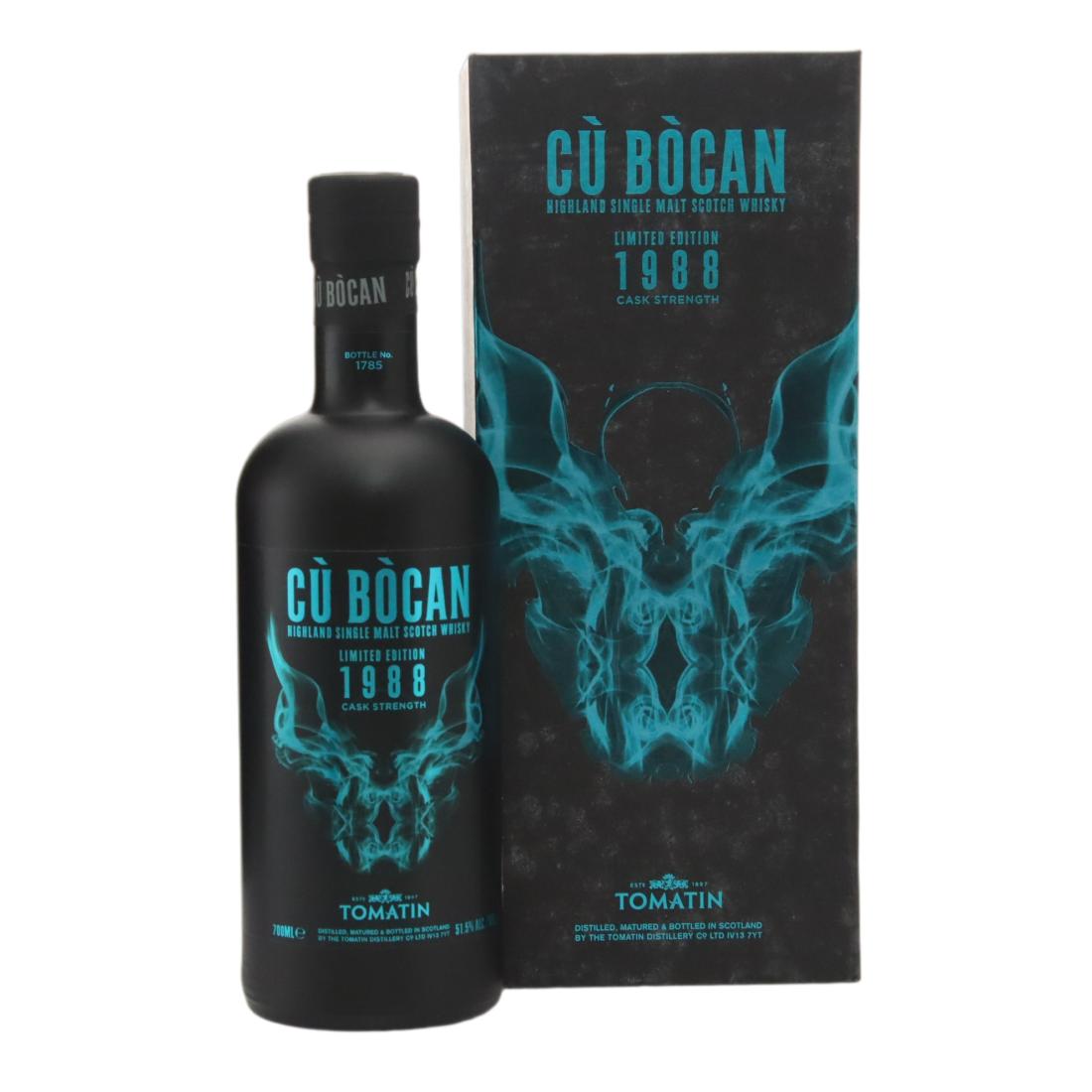 Tomatin 1988 Cù Bòcan Cask Strength N/Acl 51.50% Scotland Whisky