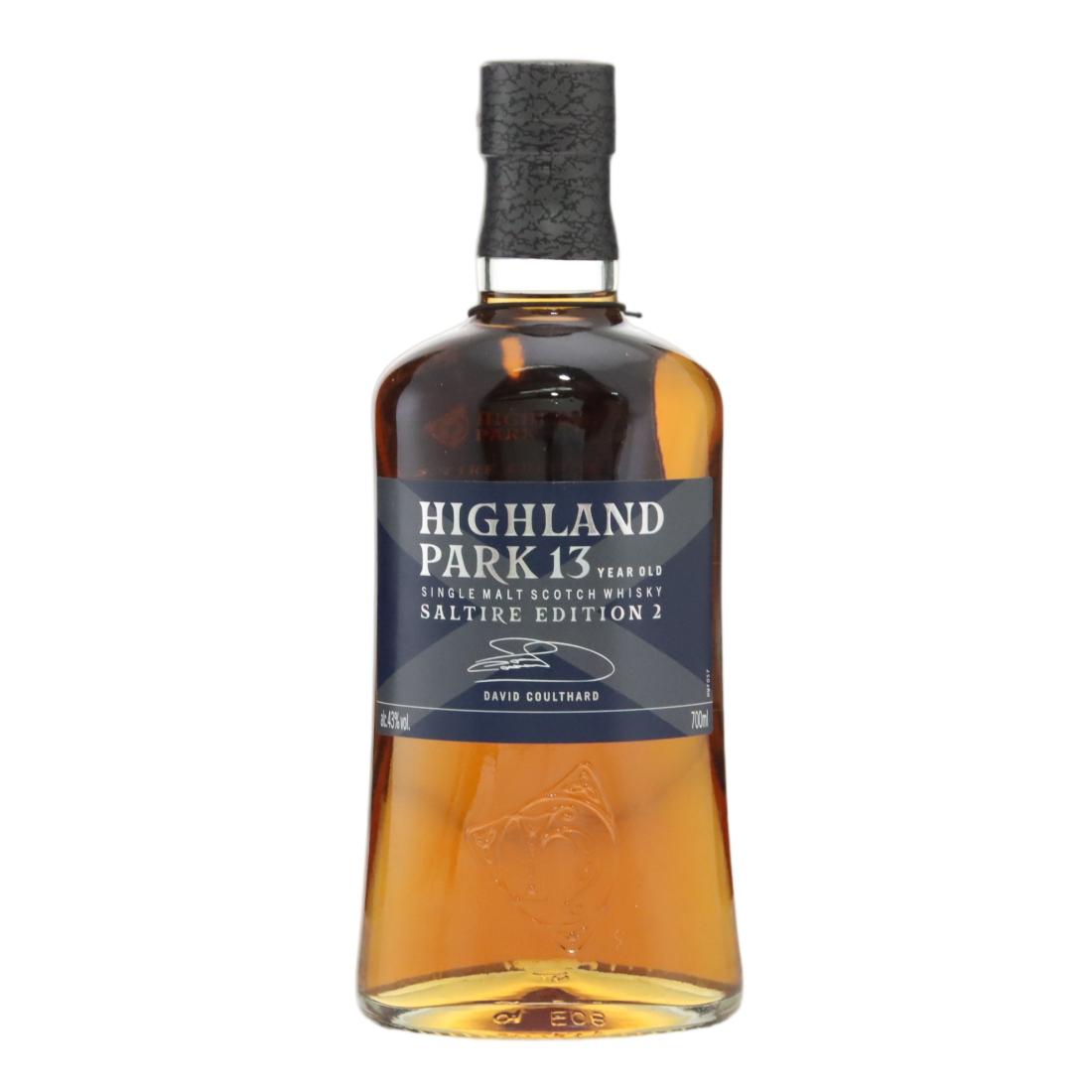 Highland Park 13 Year Old Saltire Edition 2 – David Coulthard N/Acl 43.00% Scotland Whisky 