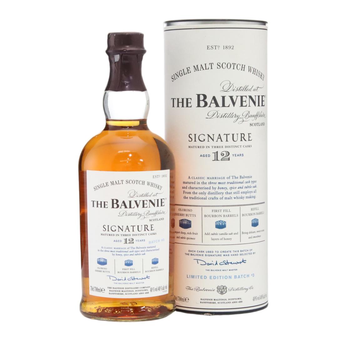 Balvenie Signature 12 Year Old Batch #3 N/Acl 40.00% Scotland Whisky 