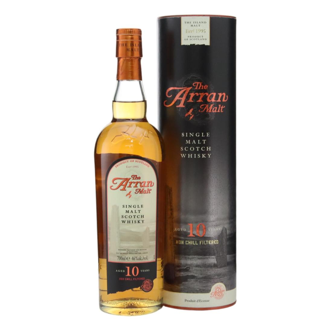 Arran 10 Year Old N/Acl 46.00% Scotland Whisky