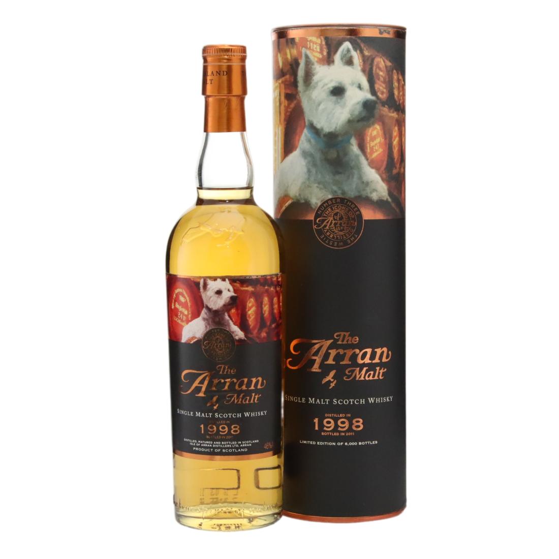 Arran 1998 Icons of Arran – The Westie N/Acl 46.00% Scotland Whisky