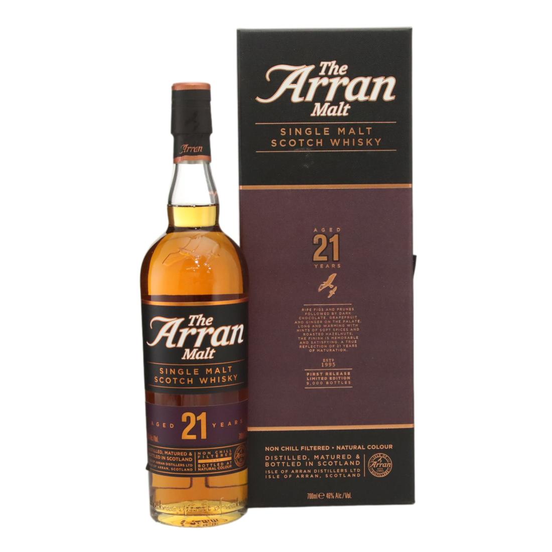 Arran 21 Year Old First Release N/Acl 46.00% Scotland Whisky