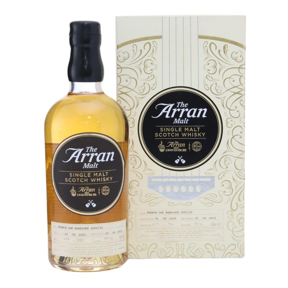 Arran 2005 N/Acl 59.00% Scotland Whisky