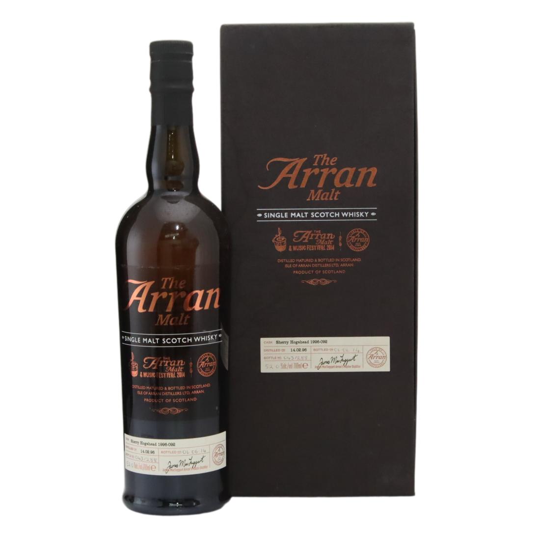Arran 1996 N/Acl 52.00% Scotland Whisky