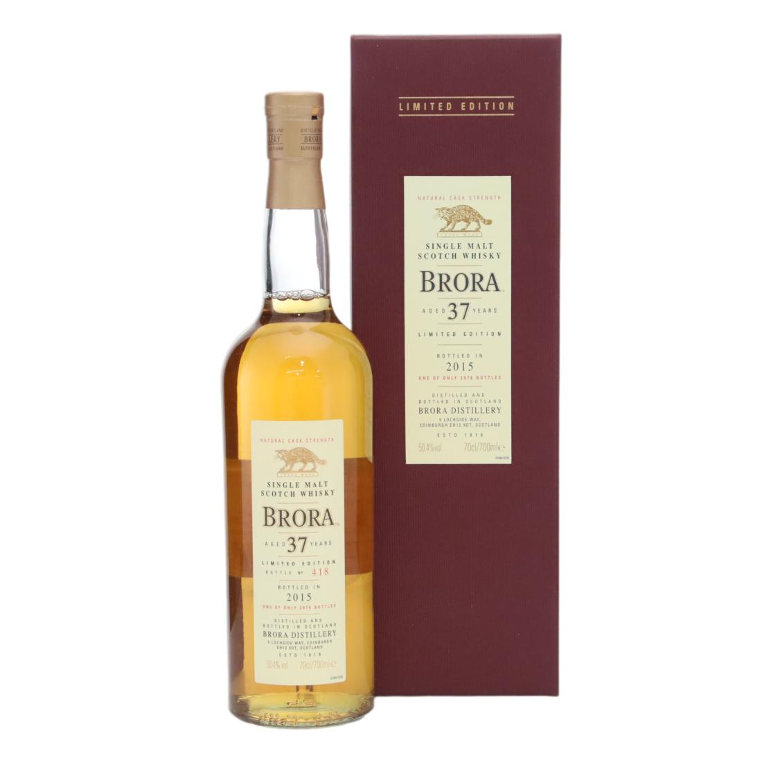 Brora 37 Year Old Natural Cask Strength N/Acl 50.40% Scotland Whisky 