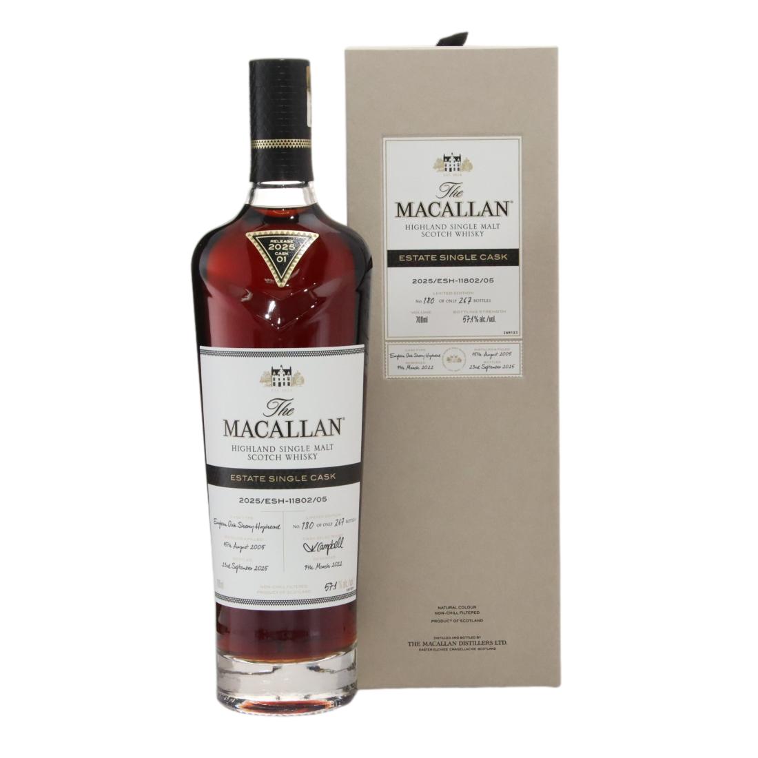 Macallan 2005 Estate Single Cask 2025/ESH-11802/05 N/Acl 57.10% Scotland Whisky