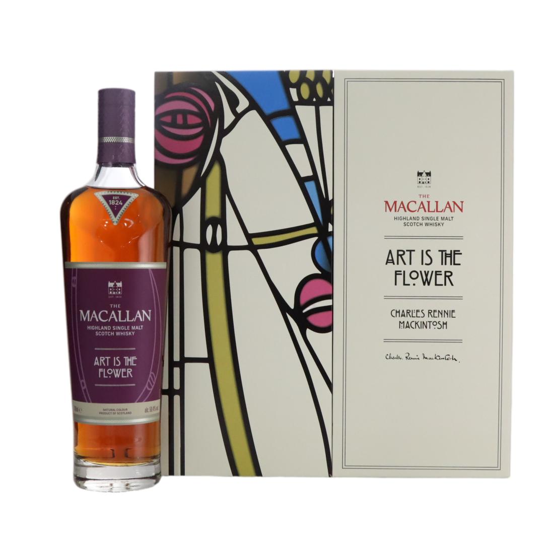 Macallan Art is the Flower – Charles Rennie Mackintosh N/Acl 50.40% Scotland Whisky