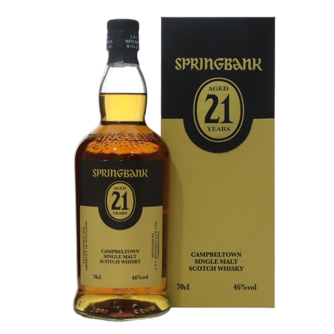 Springbank 21 Year Old N/Acl 46.00% Scotland Whisky