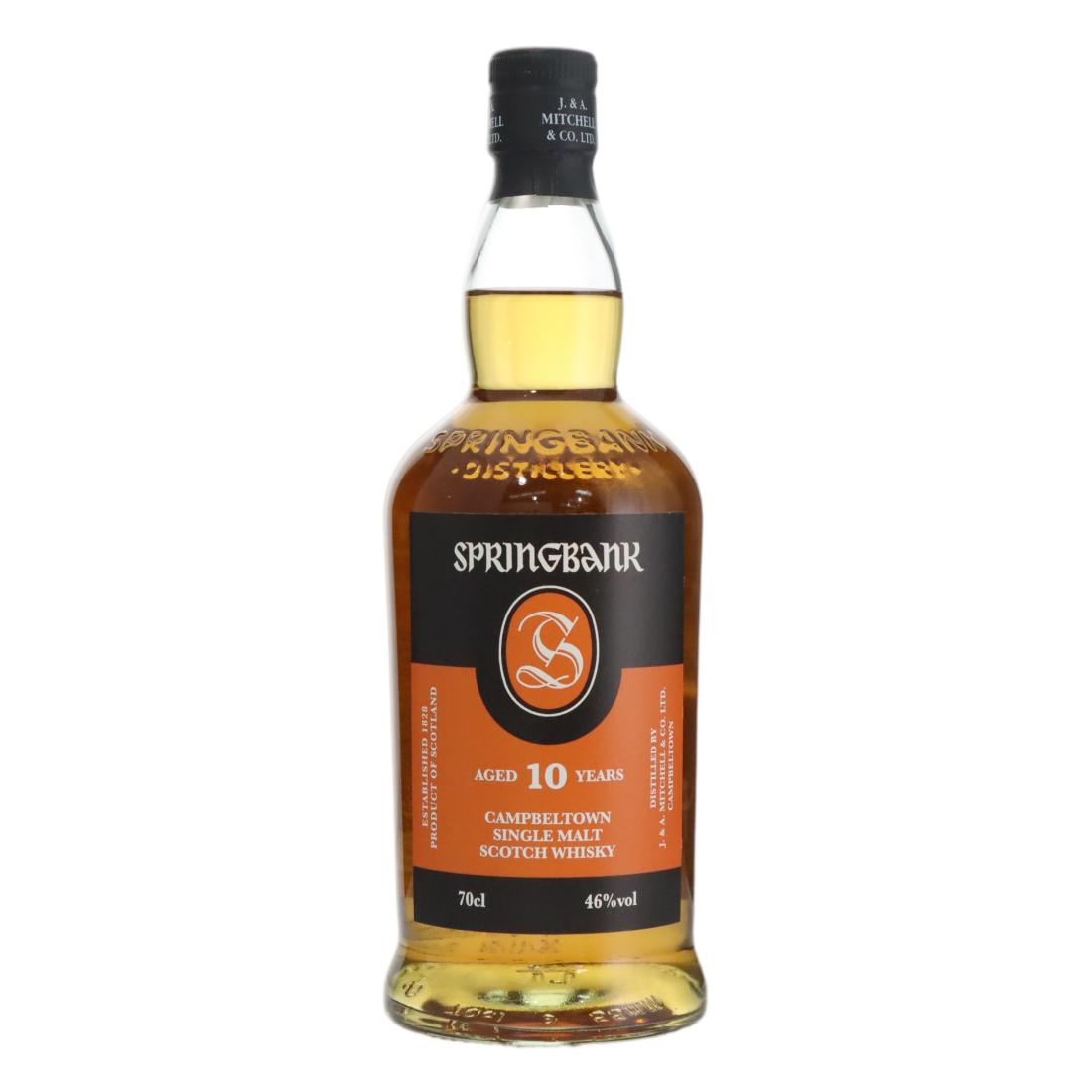 Springbank 10 Year Old N/Acl 46.00% Scotland Whisky 