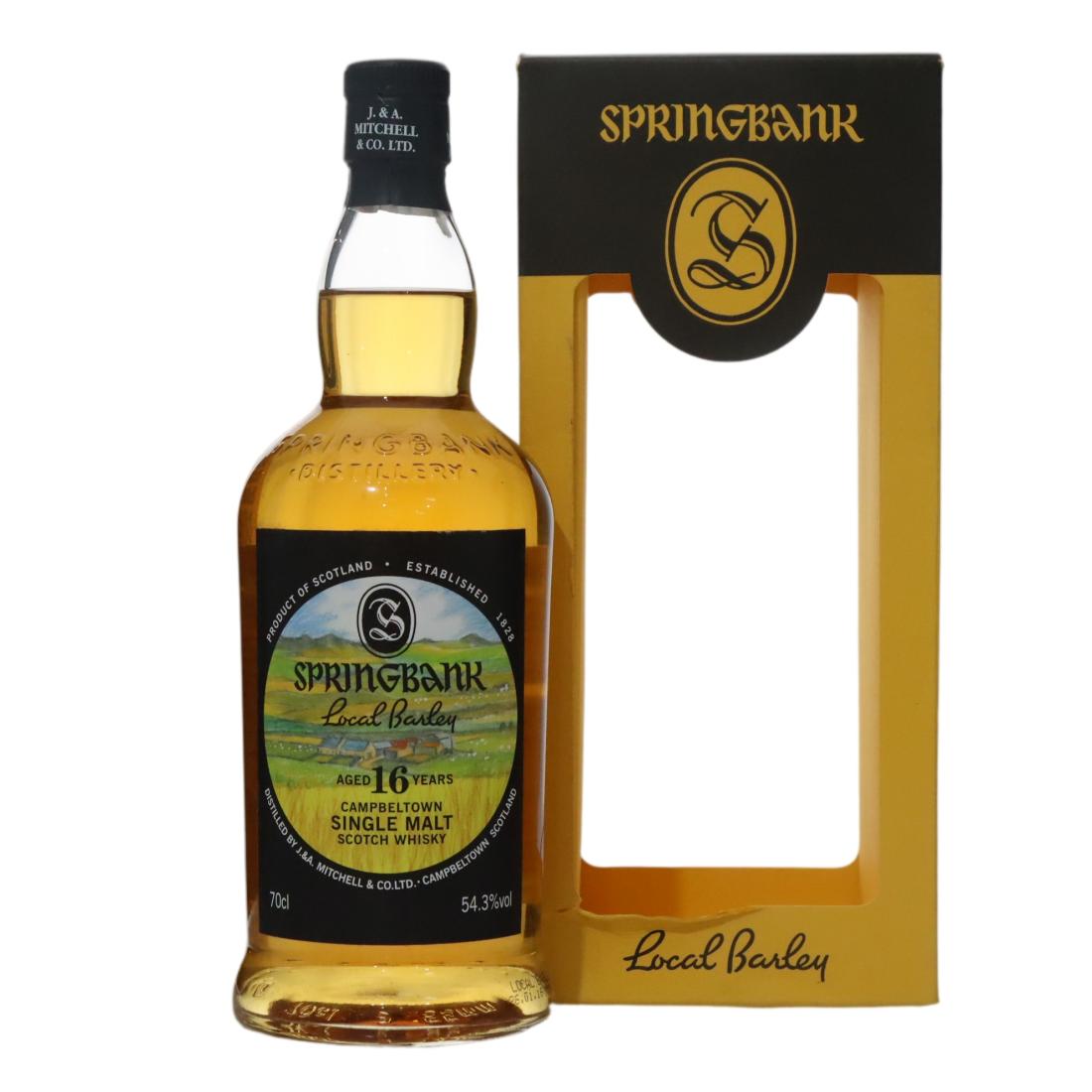 Springbank 1999 Local Barley 16 Year Old N/Acl 54.30% Scotland Whisky 