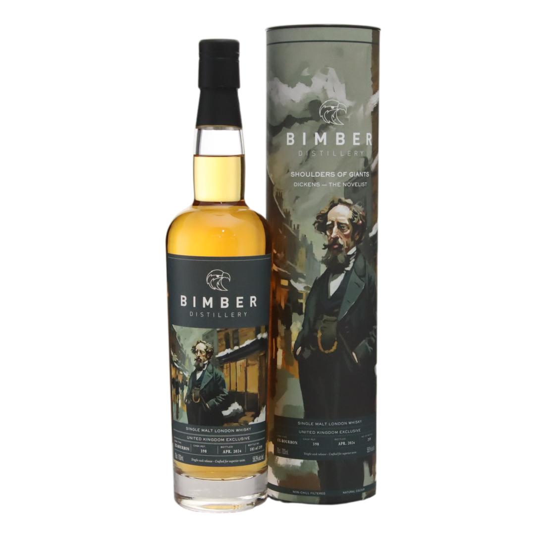 Bimber Shoulders of Giants – Dickens the Novelist N/Acl 58.30% England Whisky
