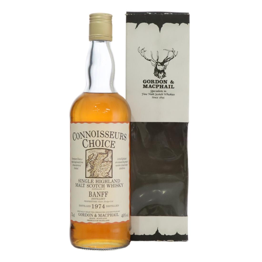 Banff 1974 Connoisseurs Choice N/Acl 40.00% Scotland Whisky