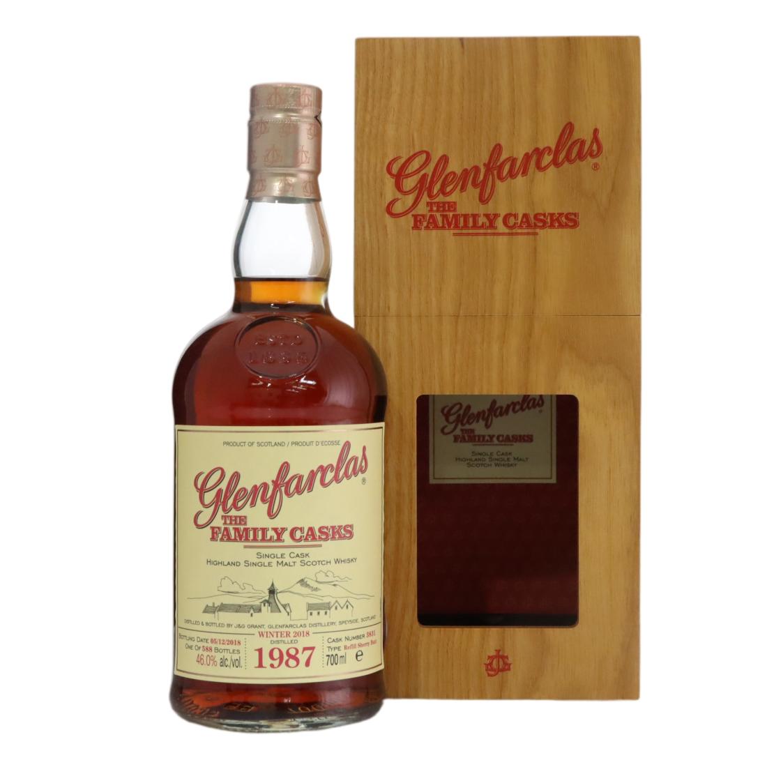 Glenfarclas 1987 The Family Casks Winter 2018 N/Acl 46.00% Scotland Whisky