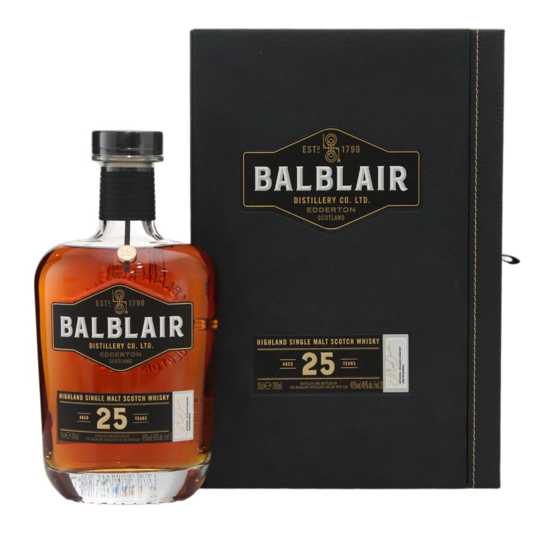 Balblair 25 Year Old N/Acl 46.00% Scotland Whisky
