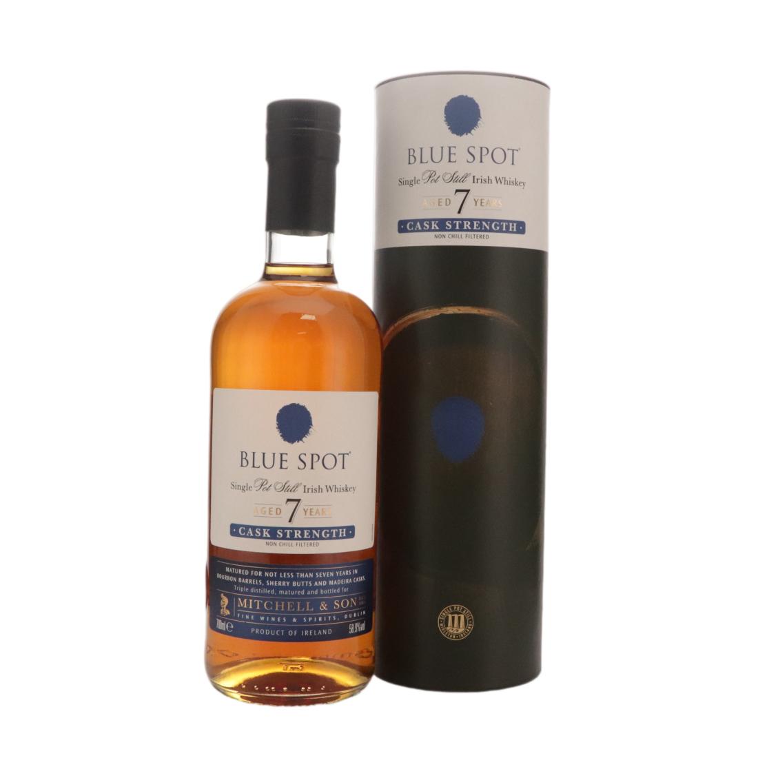Blue Spot Cask Strength 7 Year Old Single Pot Still N/Acl 58.90% Ireland Whisky