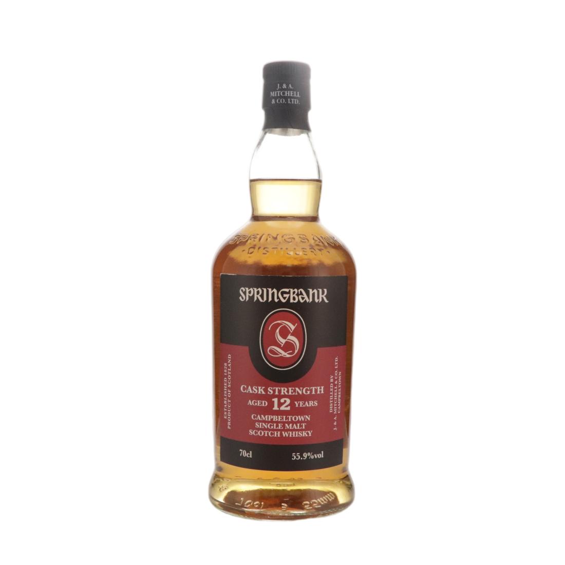 Springbank Cask Strength 12 Year Old N/Acl 55.90% Scotland Whisky