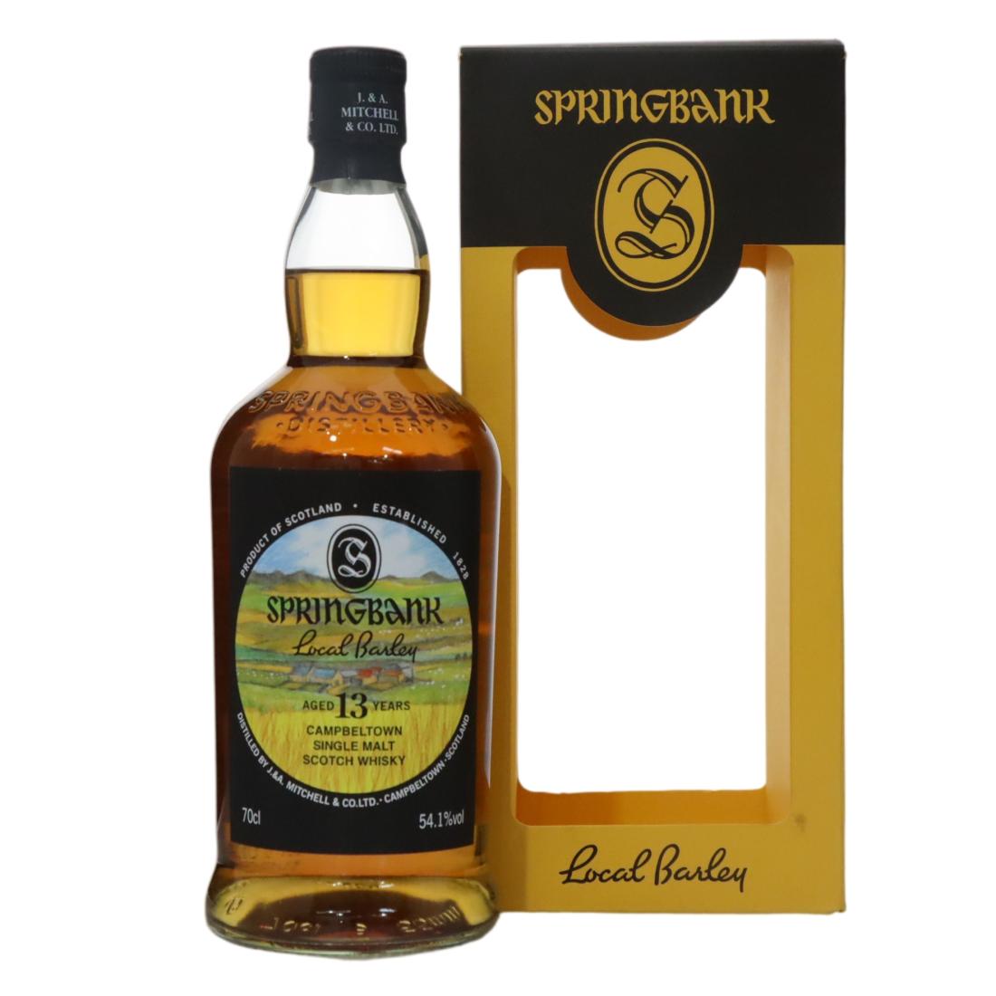 Springbank 2010 Local Barley 13 Year Old N/Acl 54.10% Scotland Whisky 